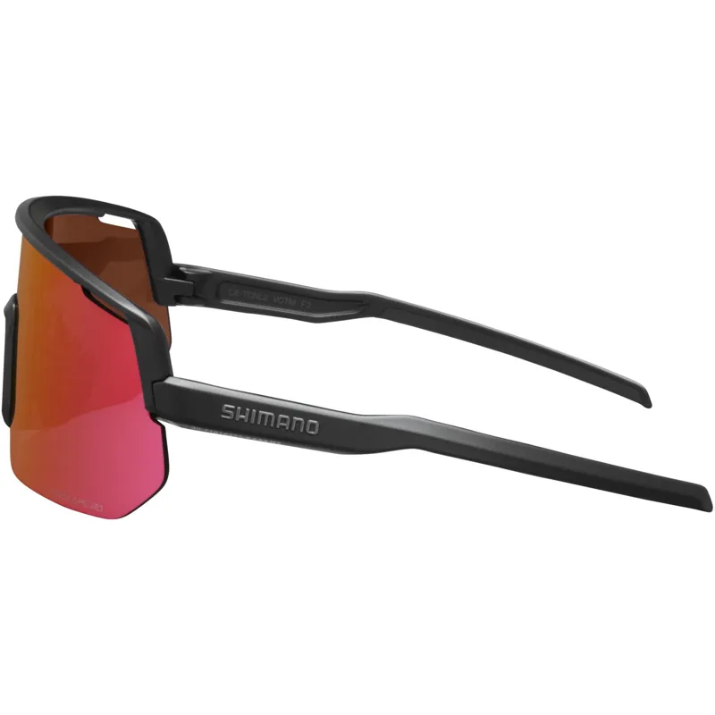 Shimano Technium Cycling Glasses - Metallic Black/RideScape Off-Road Lens-2