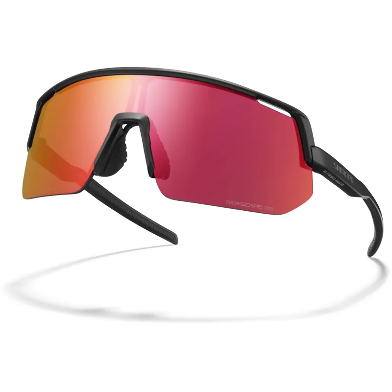 Shimano Technium Cycling Glasses - Metallic Black/RideScape Off-Road Lens-3