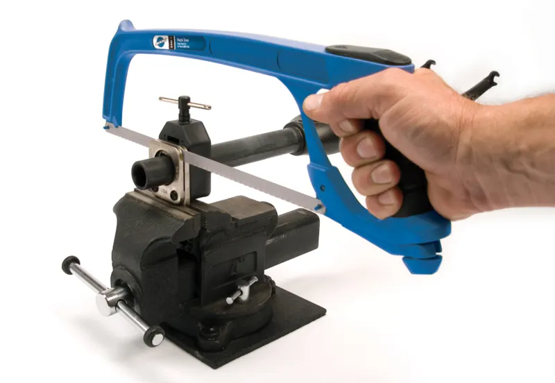 Park Tool SG-6 Threadless Fork Saw Guide - Silver-1