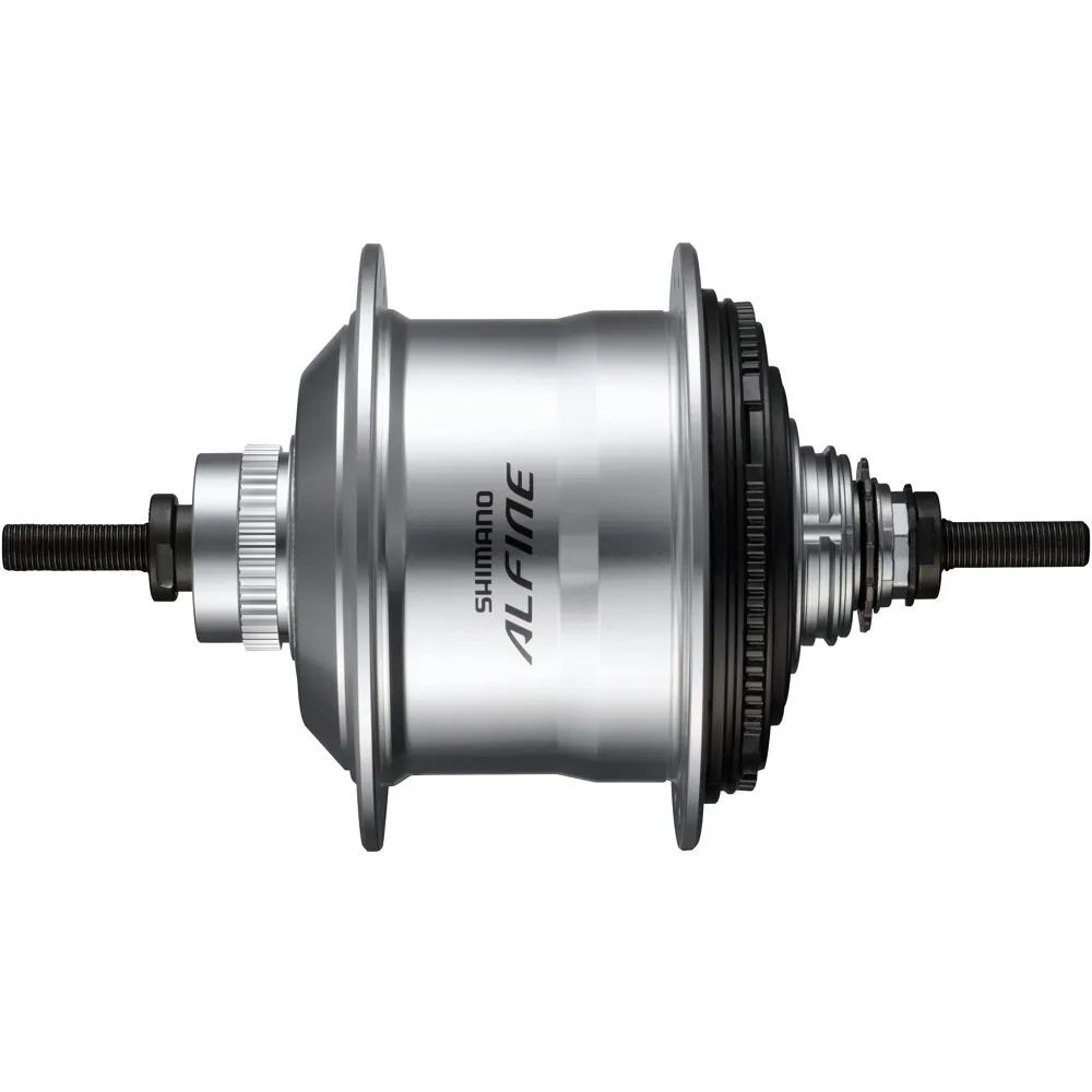uPRISE Bikes Shimano SG-S7001 Alfine 11-Speed Disc Hub Without Fittings 135mm Silver | Price match, 365 day return s, 18-Month Warranty, Finance Available & Free UK Delivery