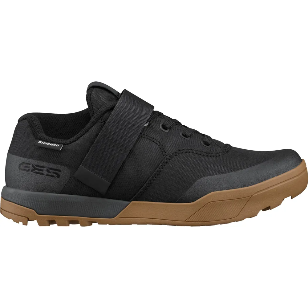 uPRISE Bikes Shimano GE500 Women's MTB Shoes - Black/Amber | Price match, 365 day returns, 18-Month Warranty, Finance Available & Free UK Delivery