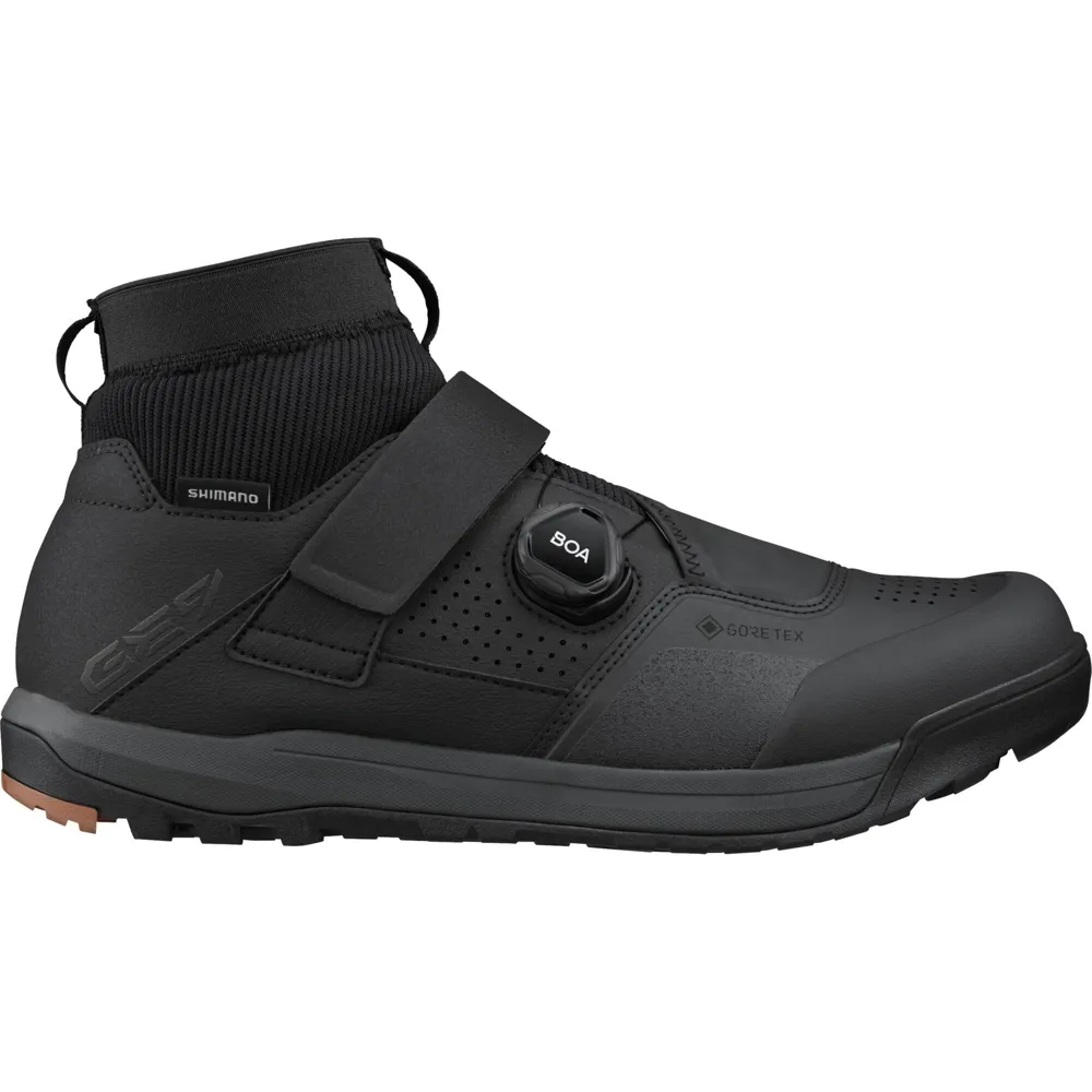 uPRISE Bikes Shimano GE900 Gore-Tex MTB Shoes - Black | Price match, 365 day return s, 18-Month Warranty, Finance Available & Free UK Delivery