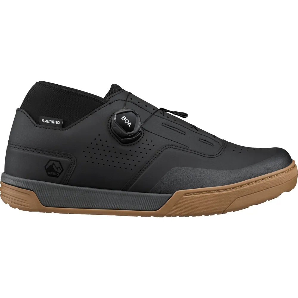 uPRISE Bikes Shimano GF800 Flat MTB Shoes - Black | Price match, 365 day returns, 18-Month Warranty, Finance Available & Free UK Delivery