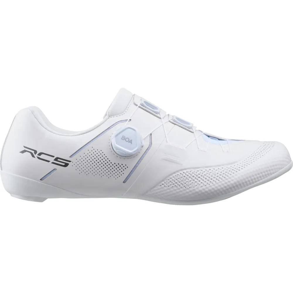uPRISE Bikes Shimano RC503 Road Shoes - White | Price match, 365 day return s, 18-Month Warranty, Finance Available & Free UK Delivery