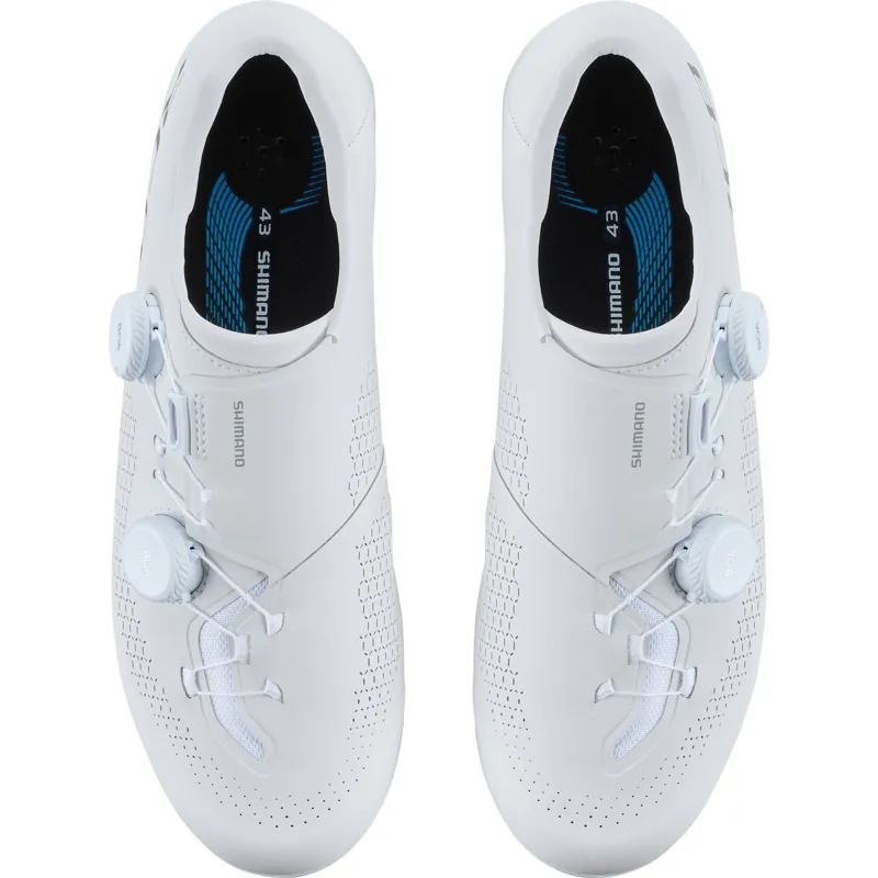 Shimano RC810 Road Shoes - White-5
