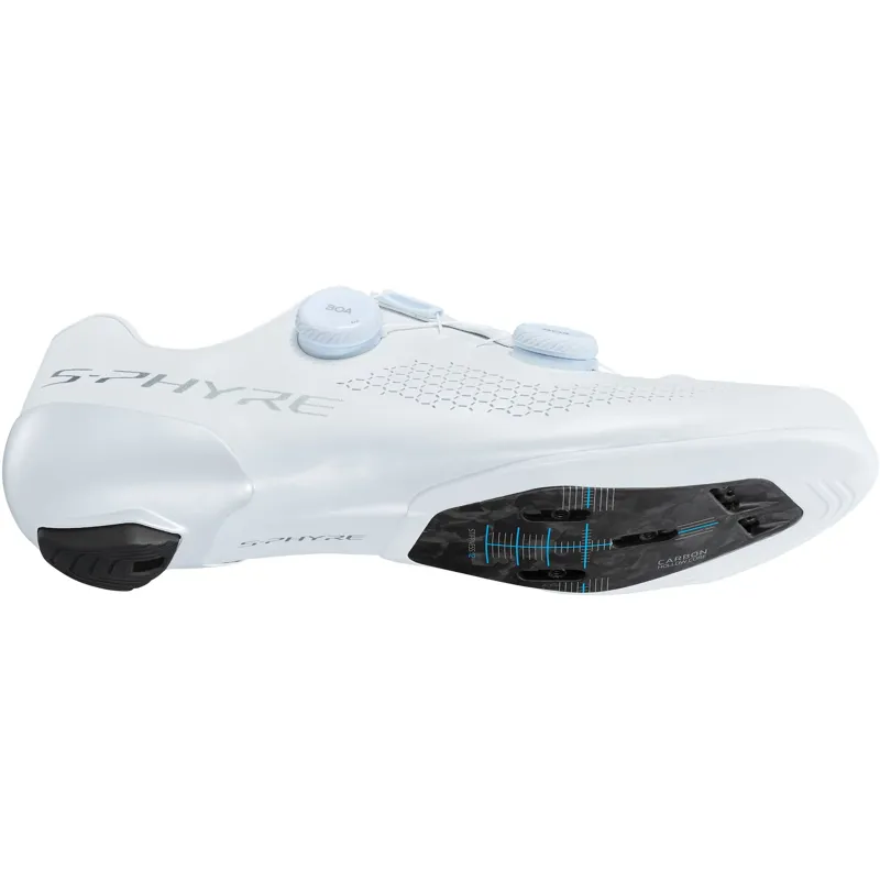 Shimano S-PHYRE RC910 Road Shoes - White-3