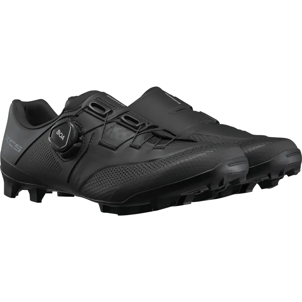 uPRISE Bikes Shimano XC5W Women's Clipless MTB Shoes - Black | Price match, 365 day returns, 18-Month Warranty, Finance Available & Free UK Delivery