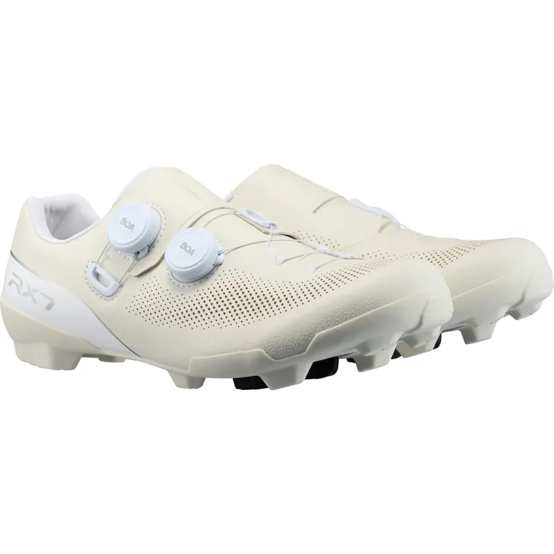 Shimano RZ710 Narrow SPD Gravel Shoes - Sand White-1