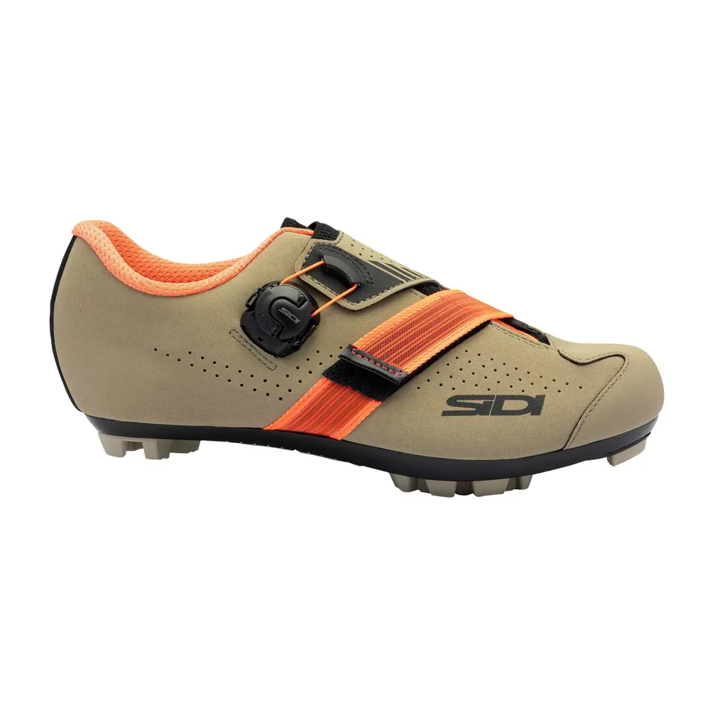 uPRISE Bikes Sidi Aertis Women's MTB Shoes - Sand/Coral | Price match, 365 day return s, 18-Month Warranty, Finance Available & Free UK Delivery