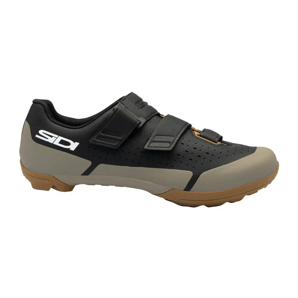 uPRISE Bikes Sidi Asper Gravel Shoes - Black | Price match, 365 day return s, 18-Month Warranty, Finance Available & Free UK Delivery
