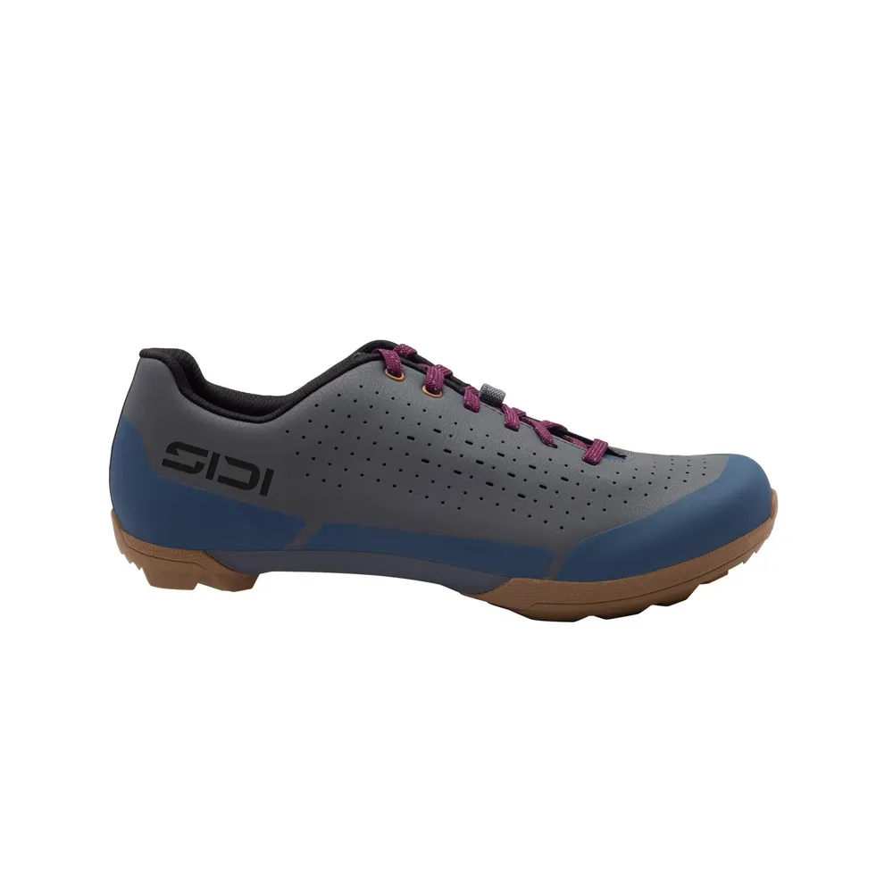 uPRISE Bikes Sidi Asper Laces Gravel Shoes - Dark Grey | Price match, 365 day return s, 18-Month Warranty, Finance Available & Free UK Delivery