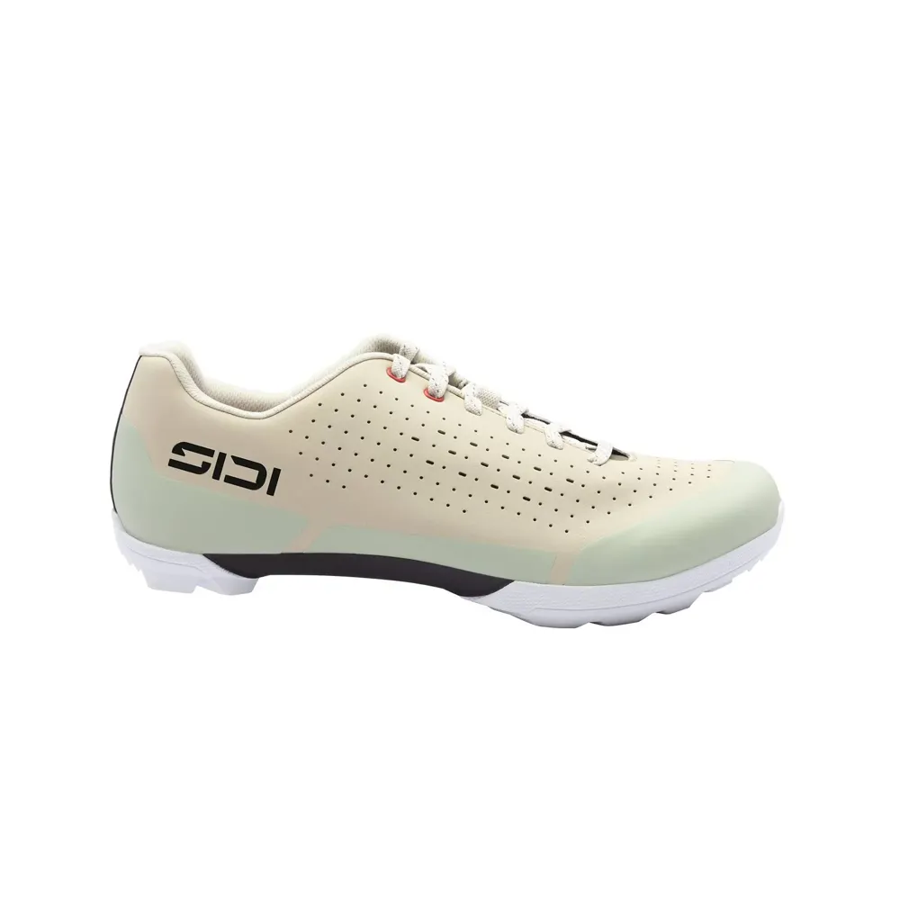 uPRISE Bikes Sidi Asper Laces Gravel Shoes - Sand | Price match, 365 day return s, 18-Month Warranty, Finance Available & Free UK Delivery