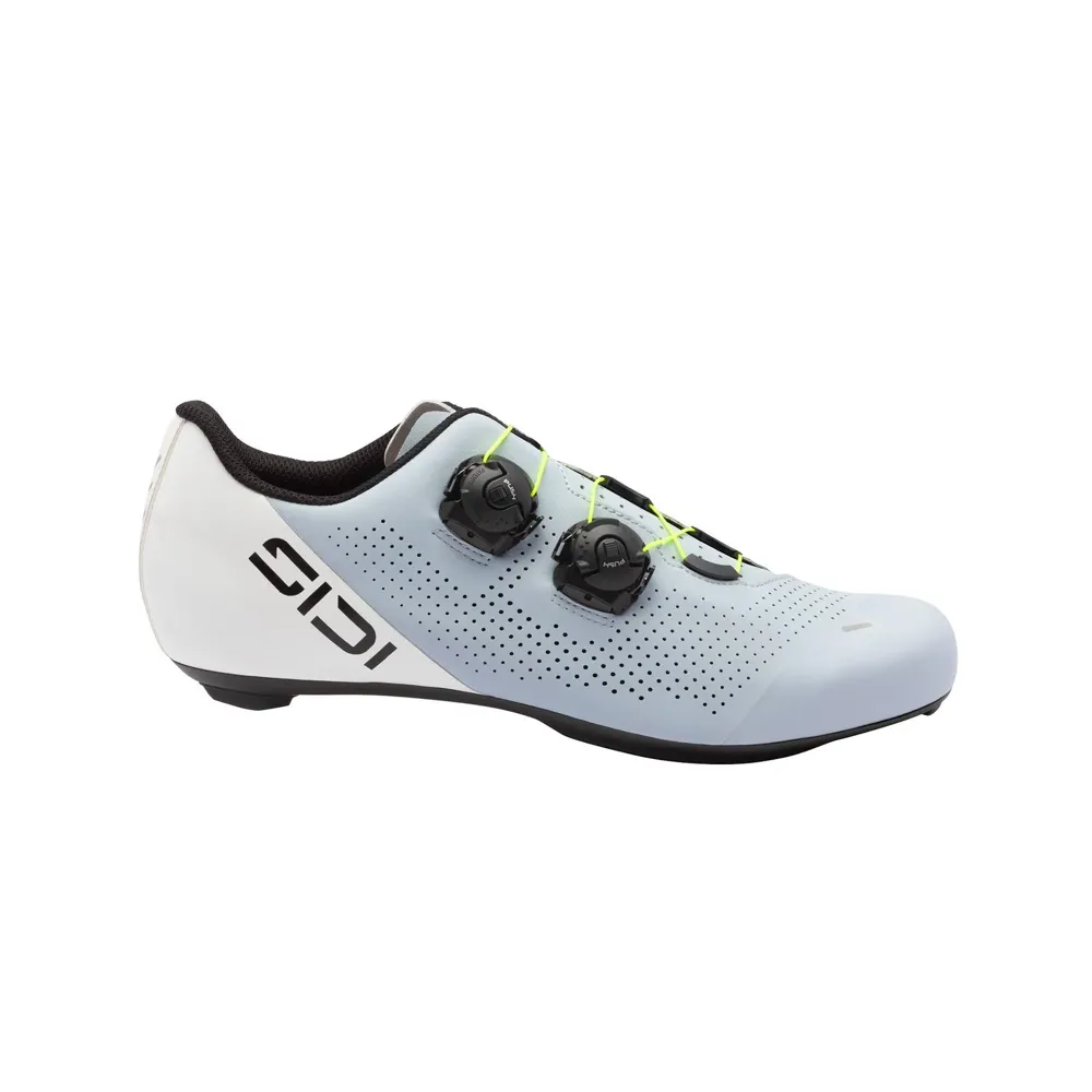 uPRISE Bikes Sidi Ergo 6 Road Shoes - Sky Grey | Price match, 365 day return s, 18-Month Warranty, Finance Available & Free UK Delivery