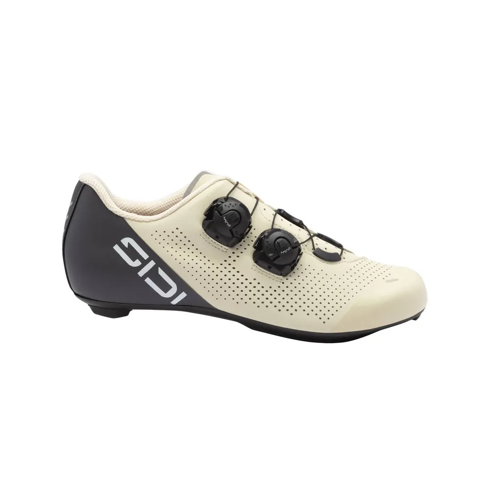 uPRISE Bikes Sidi Ergo 6 Women's Road Shoes - Vanilla/Grey | Price match, 365 day return s, 18-Month Warranty, Finance Available & Free UK Delivery