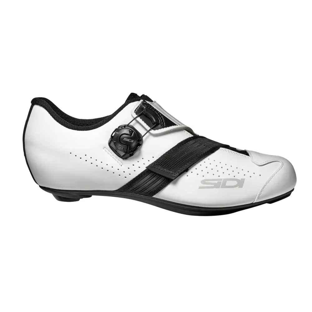 uPRISE Bikes Sidi Prima Women's Road Shoes - Monochrome White/Black | Price match, 365 day return s, 18-Month Warranty, Finance Available & Free UK Delivery