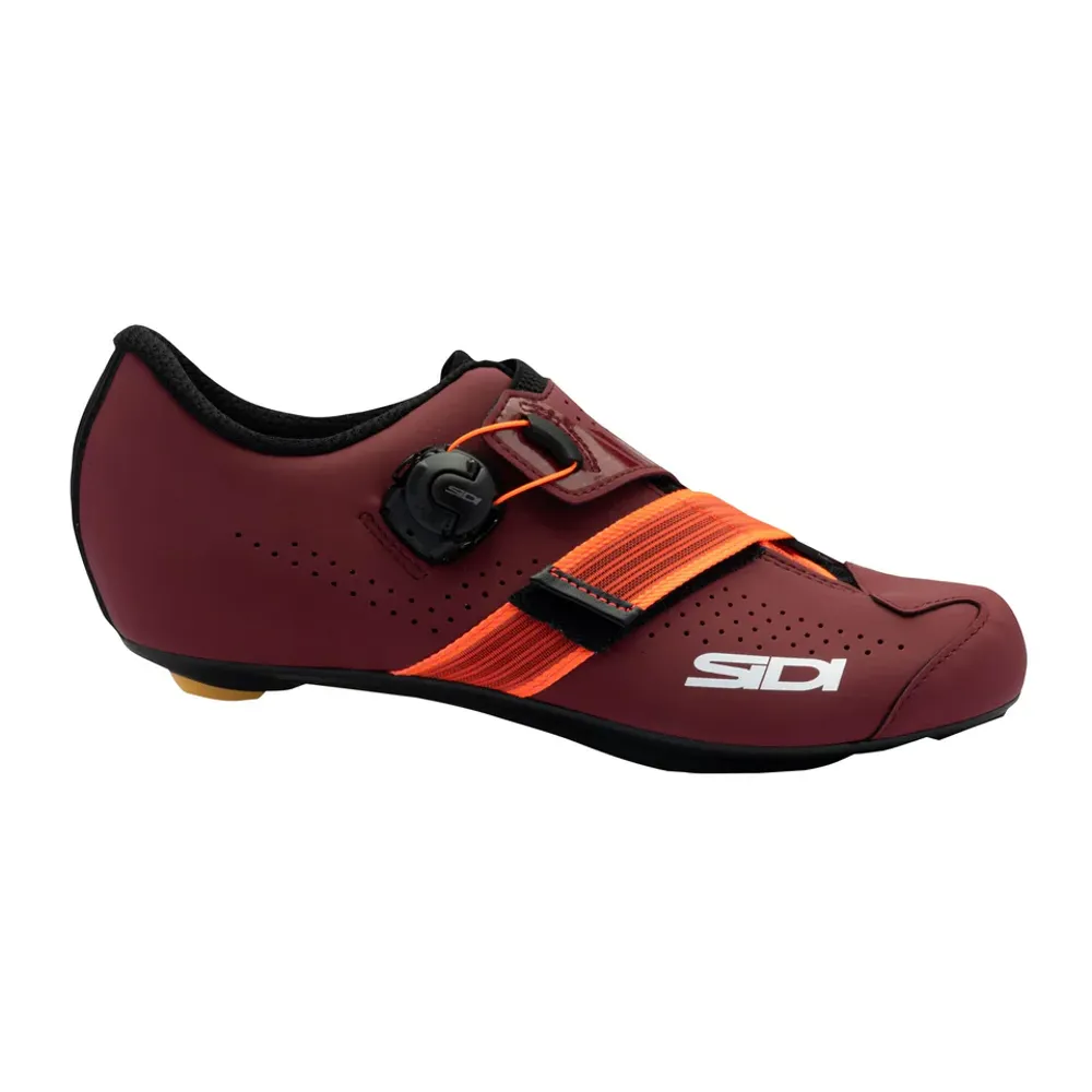 uPRISE Bikes Sidi Prima Women's Road Shoes - Matte Cabernet/Coral | Price match, 365 day return s, 18-Month Warranty, Finance Available & Free UK Delivery