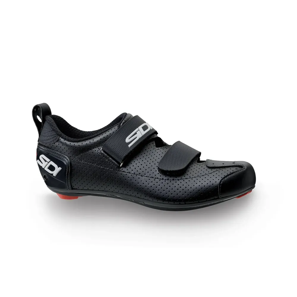 uPRISE Bikes Sidi Sport S.R.L Sidi T-5 Air Triathlon Shoes - Black/Black | Price match, 365 day return s, 18-Month Warranty, Finance Available & Free UK Delivery
