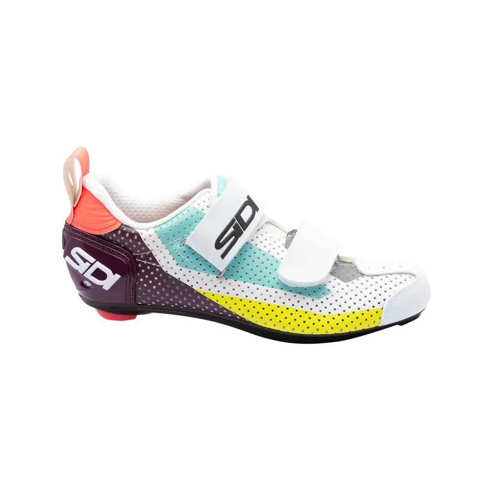 uPRISE Bikes Sidi T-5 Air Women's Triathlon Shoes - Multicolour | Price match, 365 day return s, 18-Month Warranty, Finance Available & Free UK Delivery