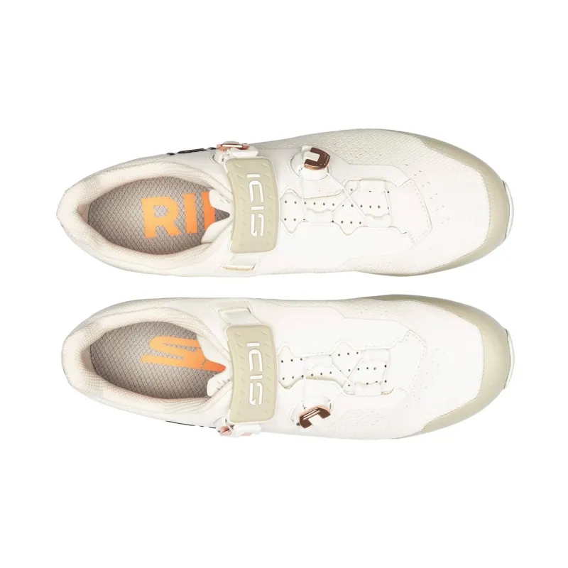 Sidi Dominator X Women's Gravel Shoes - Ice White/Sand-3