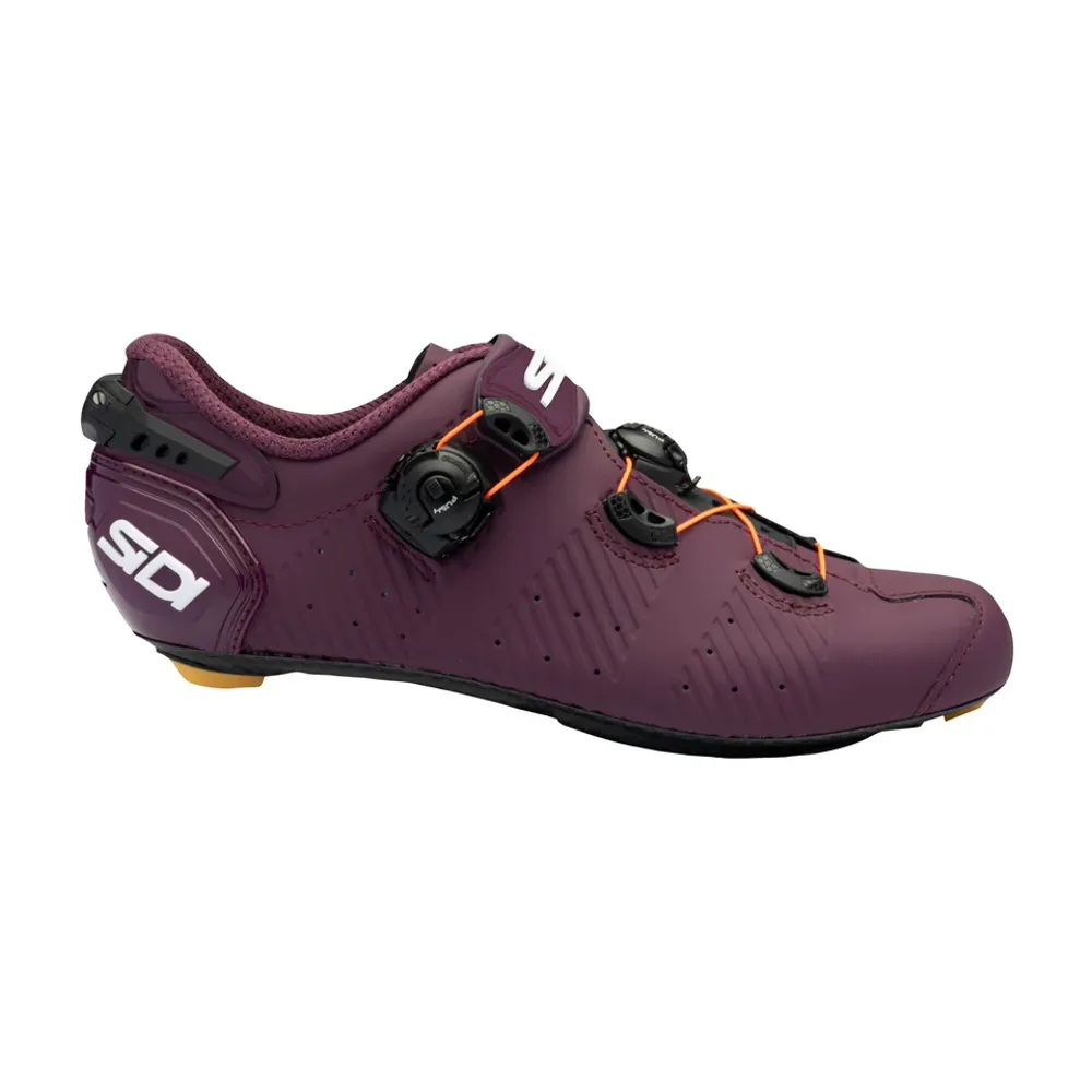 uPRISE Bikes Sidi Wire 2S Road Shoes - Matte Wine | Price match, 365 day return s, 18-Month Warranty, Finance Available & Free UK Delivery