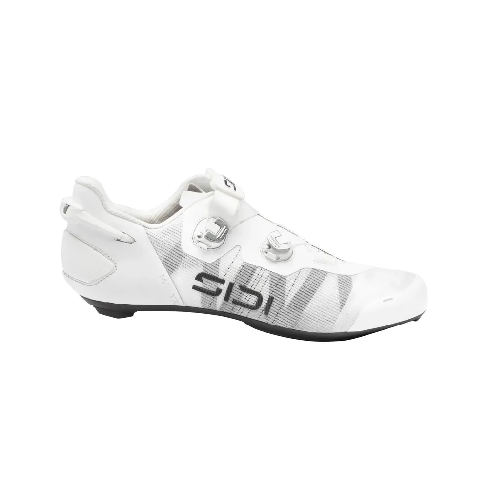 uPRISE Bikes Sidi Wire 3 Road Shoes - White | Price match, 365 day returns, 18-Month Warranty, Finance Available & Free UK Delivery