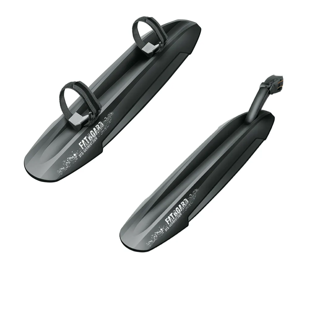 uPRISE Bikes SKS FatBoard Extra Wide MTB Mudguard Set - Black | Price match, 365 day return s, 18-Month Warranty, Finance Available & Free UK Delivery