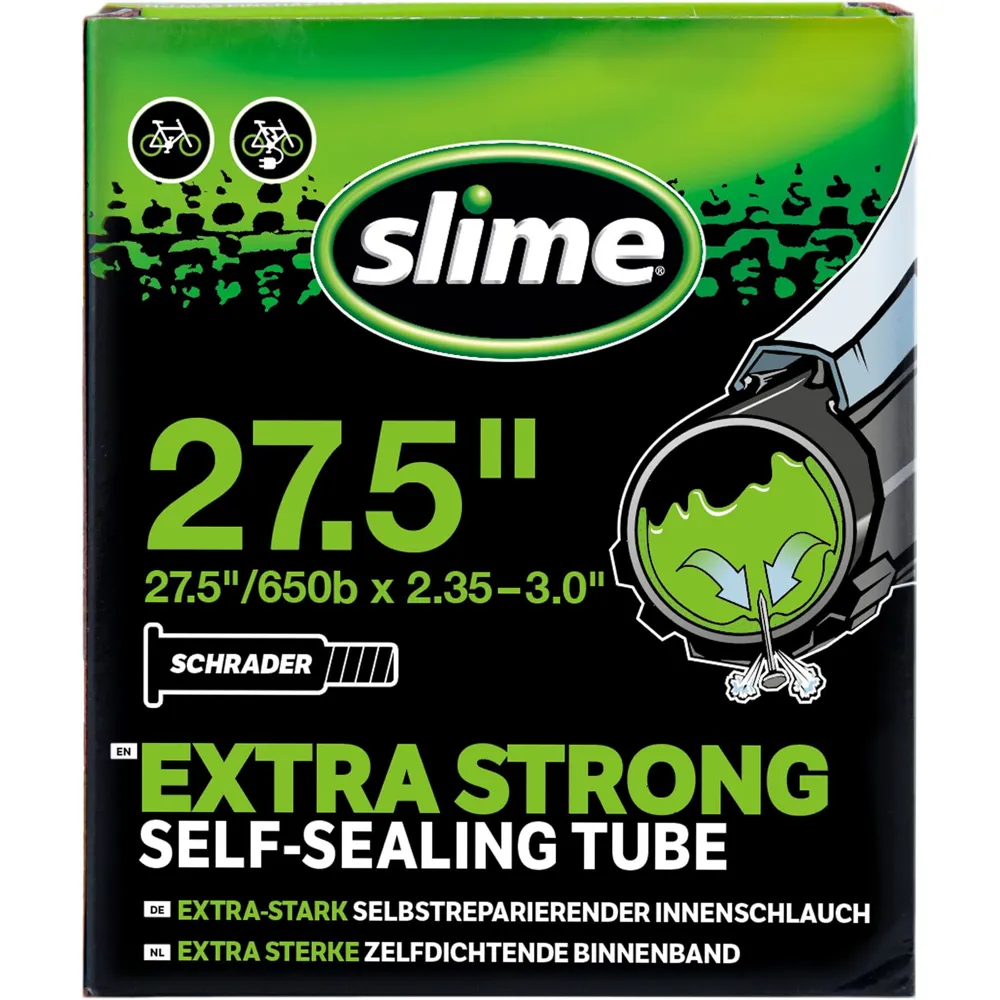 uPRISE Bikes Slime Smart Tube - 27.5 x 2.35 - 3.0 - Schrader Valve | Price match, 365 day return s, 18-Month Warranty, Finance Available & Free UK Delivery