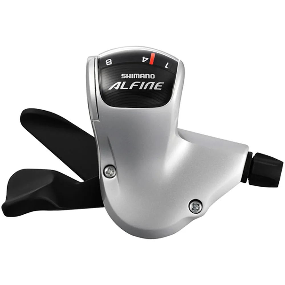 uPRISE Bikes Shimano SL-S503 Alfine 8-Speed Right Hand Rapidfire - Silver | Price match, 365 day return s, 18-Month Warranty, Finance Available & Free UK Delivery