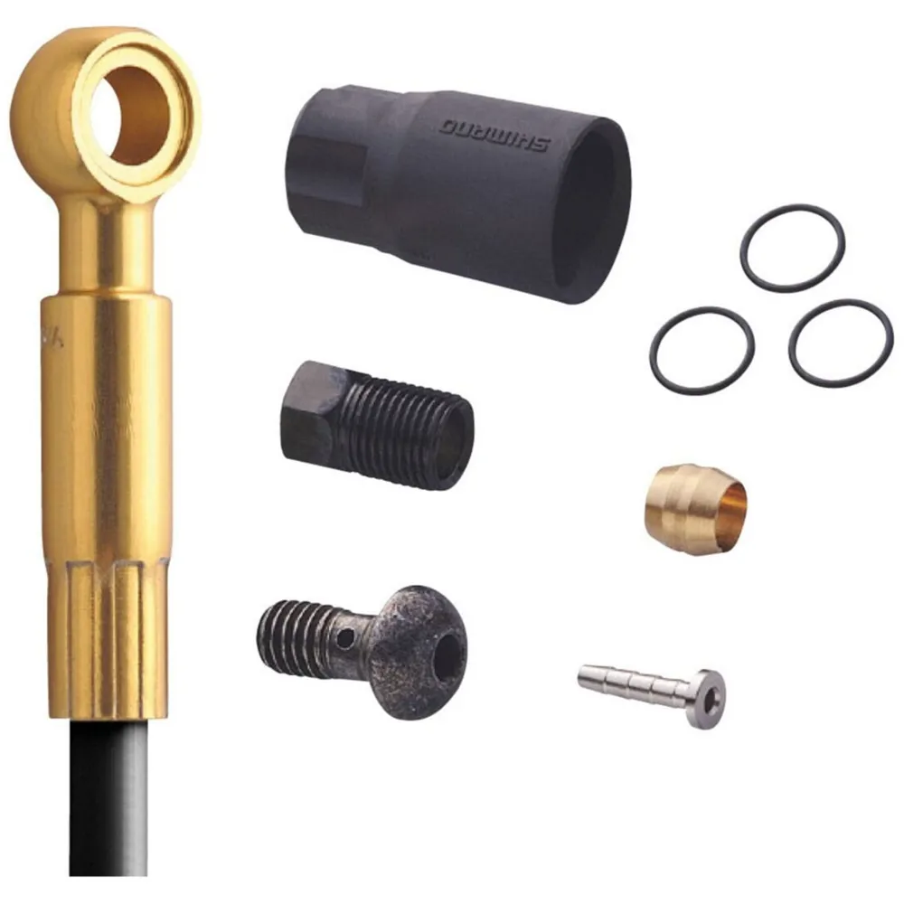 uPRISE Bikes Shimano SM-BH90 Saint M820 Long Banjo 1700mm Rear Disc Brake Hose | Price match, 365 day return s, 18-Month Warranty, Finance Available & Free UK Delivery