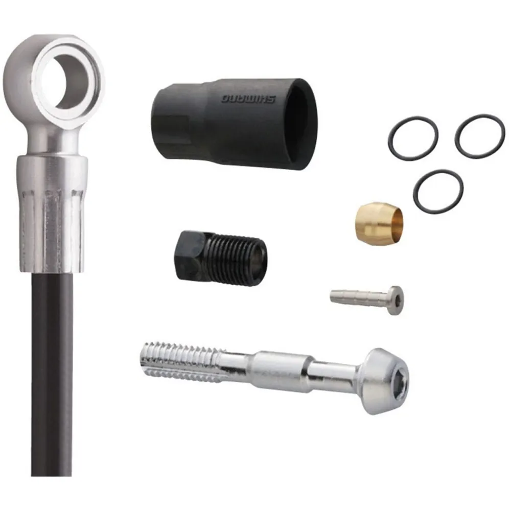 uPRISE Bikes Shimano SM-BH90 XTR/XT/SLX Disc Brake Cuttable Hose Straight Banjo Front | Price match, 365 day return s, 18-Month Warranty, Finance Available & Free UK Delivery