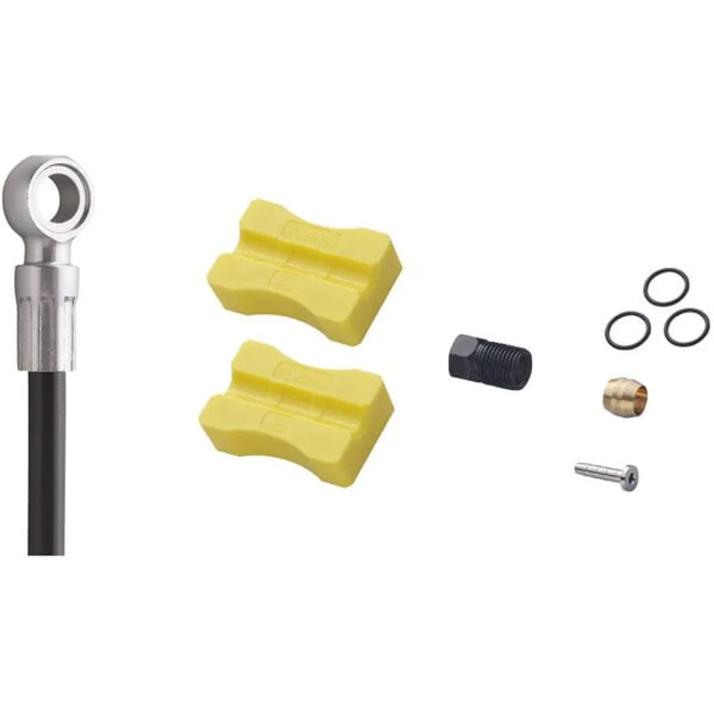 uPRISE Bikes Shimano SM-BH90-JK Straight Connection Rear Hose - 1700mm - Black | Price match, 365 day return s, 18-Month Warranty, Finance Available & Free UK Delivery