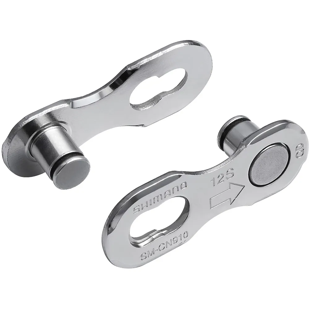 uPRISE Bikes Shimano SM-CN910 Quick link for 12-speed Chains - pack of 2 | Price match, 365 day return s, 18-Month Warranty, Finance Available & Free UK Delivery