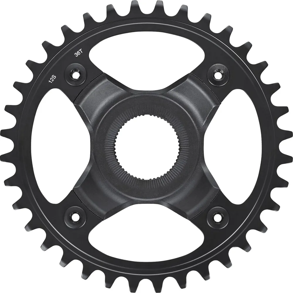 uPRISE Bikes Shimano SM-CRE70-12-B 12spd Single Chainring No Chain Guard CL 53mm 36T | Price match, 365 day return s, 18-Month Warranty, Finance Available & Free UK Delivery