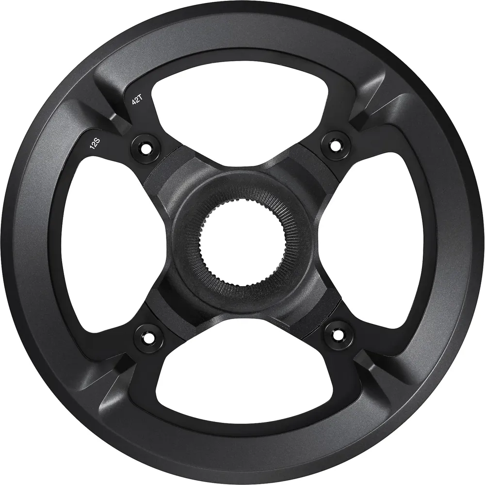 uPRISE Bikes Shimano SM-CRE70-12 12spd Single Chainring Double Chain Guard CL 50mm 42T | Price match, 365 day return s, 18-Month Warranty, Finance Available & Free UK Delivery