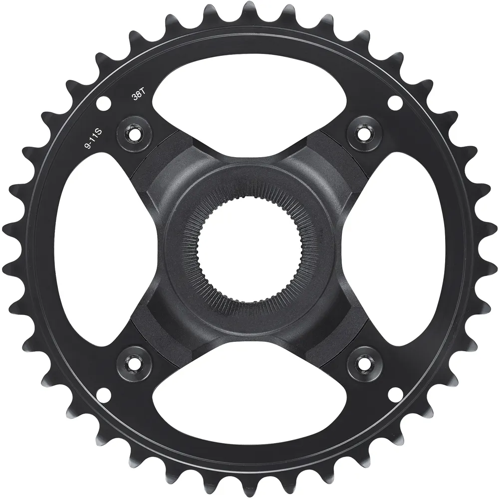 uPRISE Bikes Shimano SM-CRE70 11/10/9spd Single Chainring No Chainguard CL 50mm 38T | Price match, 365 day return s, 18-Month Warranty, Finance Available & Free UK Delivery