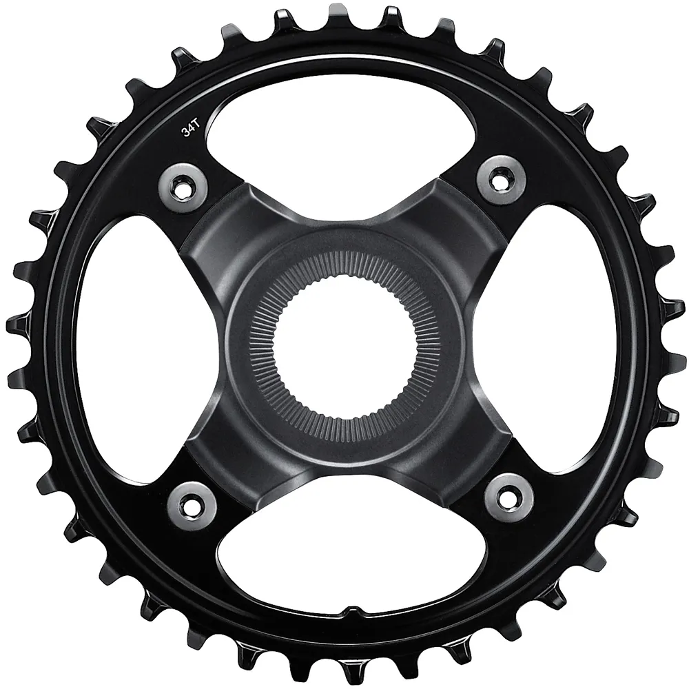 uPRISE Bikes Shimano SM-CRE80 11/10spd DCE Single Chainring No Chainguard CL 50mm 34T | Price match, 365 day returns, 18-Month Warranty, Finance Available & Free UK Delivery