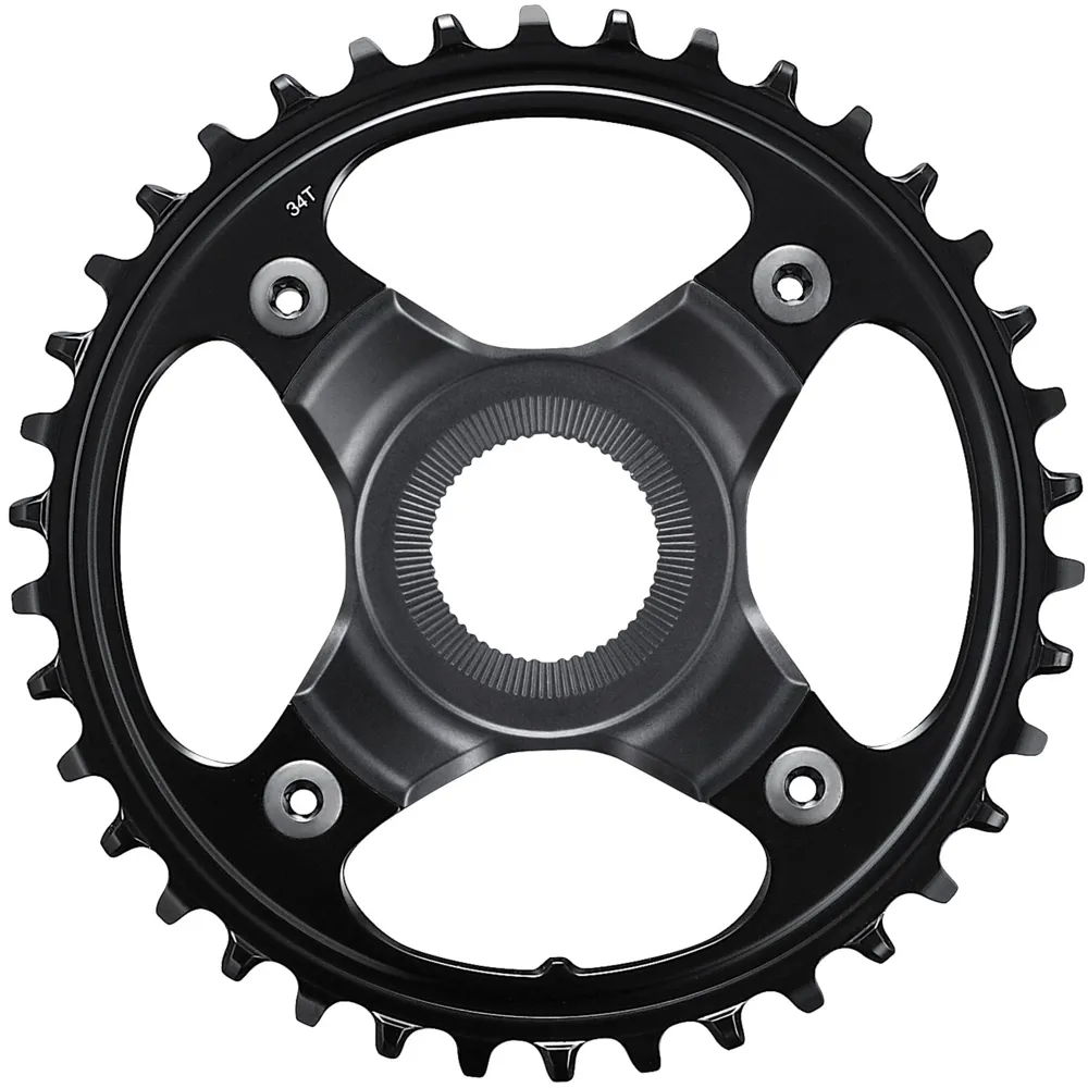 uPRISE Bikes Shimano SM-CRE80-B 11/10spd DCE Single Chainring No Chainguard CL 55mm 34T | Price match, 365 day return s, 18-Month Warranty, Finance Available & Free UK Delivery