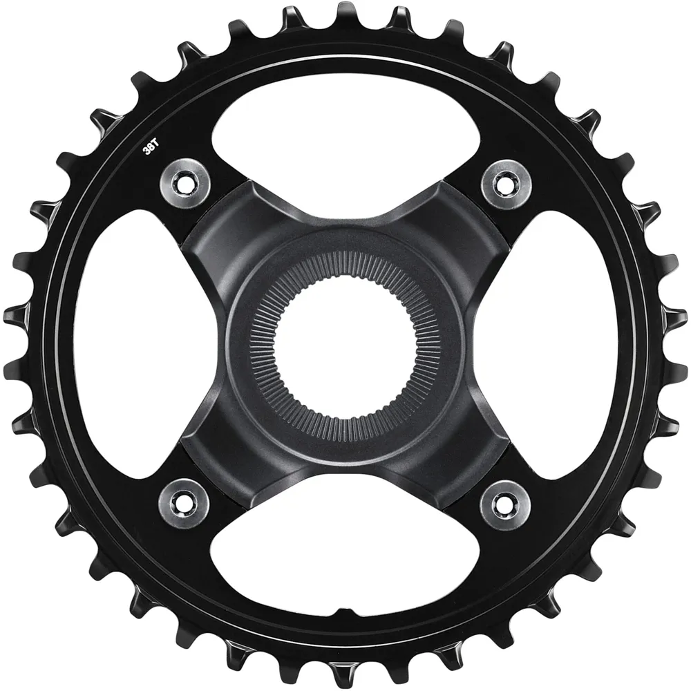 uPRISE Bikes Shimano SM-CRE80-B 11/10spd DCE Single Chainring No Chainguard CL 55mm 38T | Price match, 365 day return s, 18-Month Warranty, Finance Available & Free UK Delivery