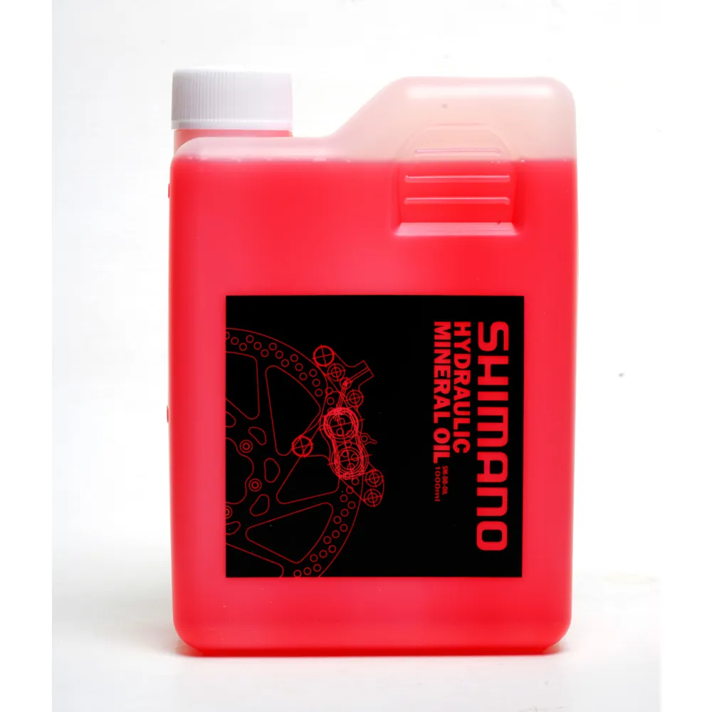uPRISE Bikes Shimano Mineral Oil 1 Litre - Red | Price match, 365 day return s, 18-Month Warranty, Finance Available & Free UK Delivery