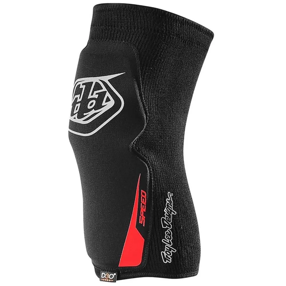 uPRISE Bikes Troy Lee Designs Speed Youth D30 Knee Sleeve - Black | Price match, 365 day return s, 18-Month Warranty, Finance Available & Free UK Delivery