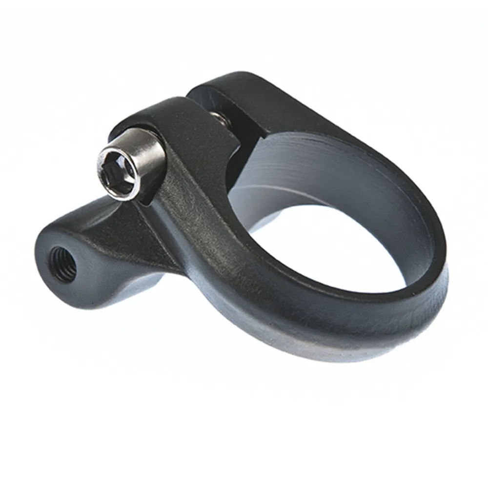 uPRISE Bikes M Part Seat Clamp with Rack Mount - Black | Price match, 365 day return s, 18-Month Warranty, Finance Available & Free UK Delivery