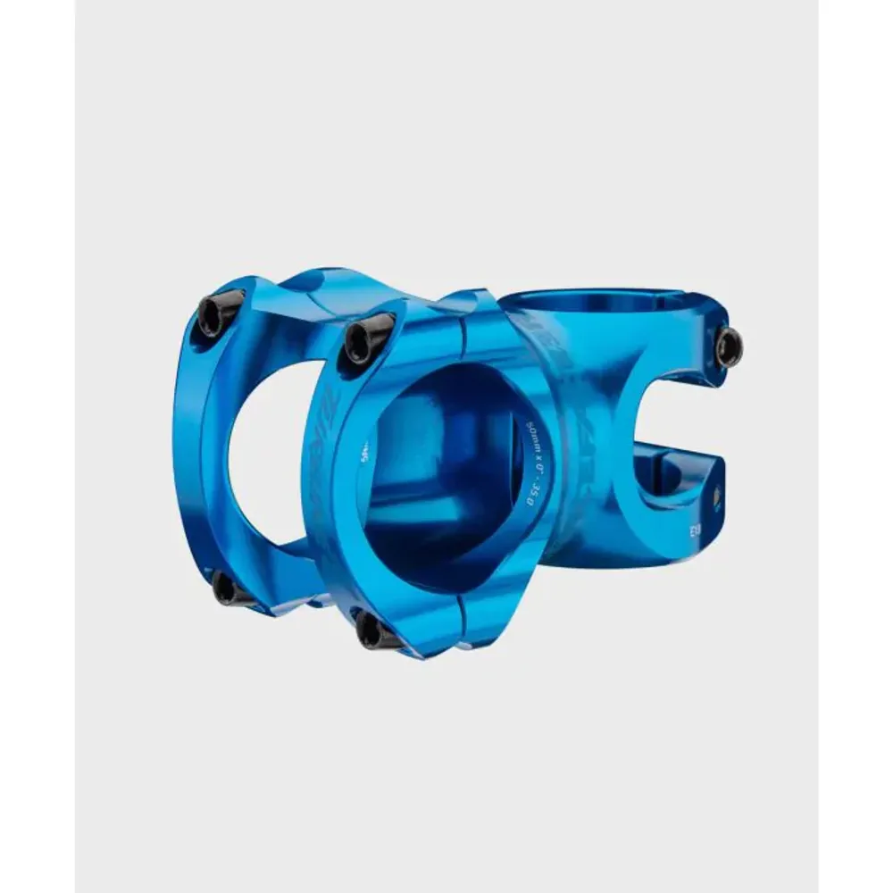 uPRISE Bikes Race Face Turbine R 35 MTB Stem - Blue | Price match, 365 day return s, 18-Month Warranty, Finance Available & Free UK Delivery