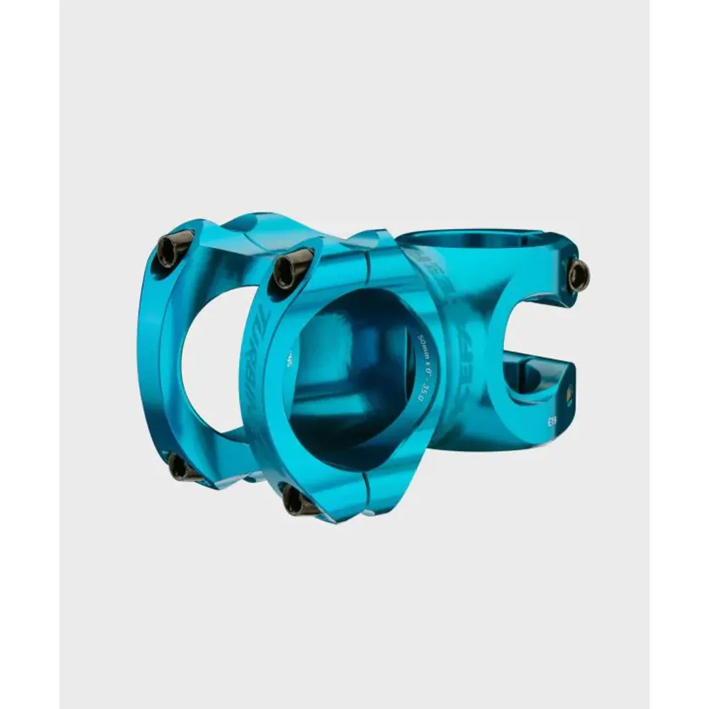uPRISE Bikes Race Face Turbine R 35 MTB Stem - Turquoise | Price match, 365 day return s, 18-Month Warranty, Finance Available & Free UK Delivery