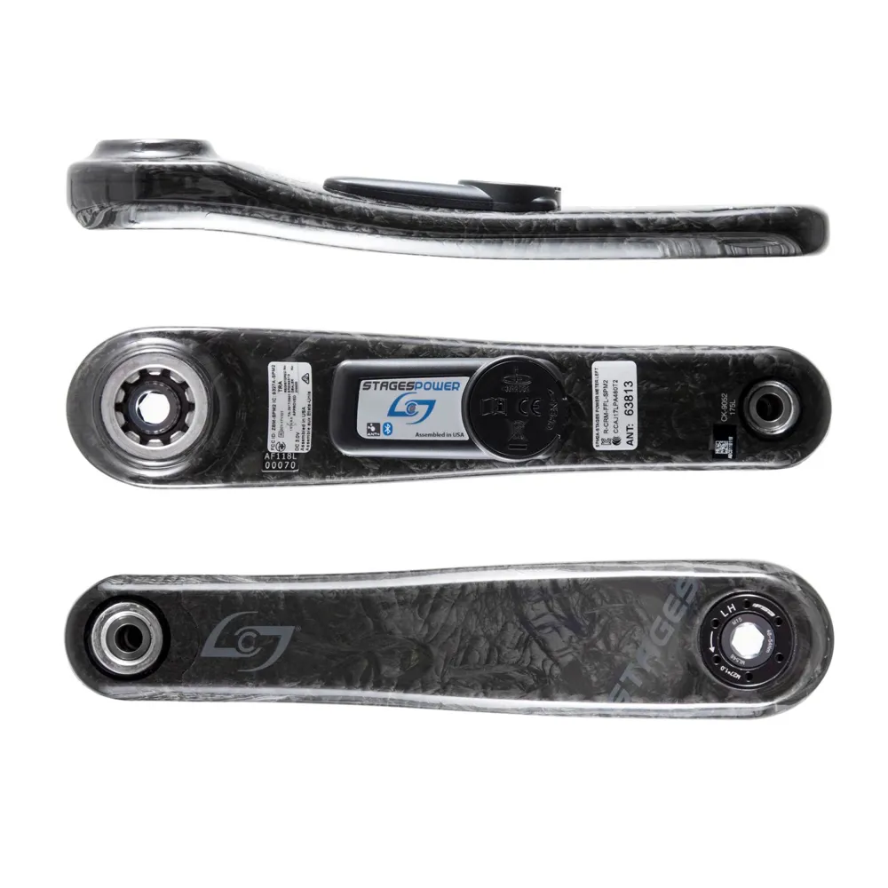 uPRISE Bikes Stages Cycling Power Meter Gen 3 L Carbon GXP MTB - Grey | Price match, 365 day return s, 18-Month Warranty, Finance Available & Free UK Delivery