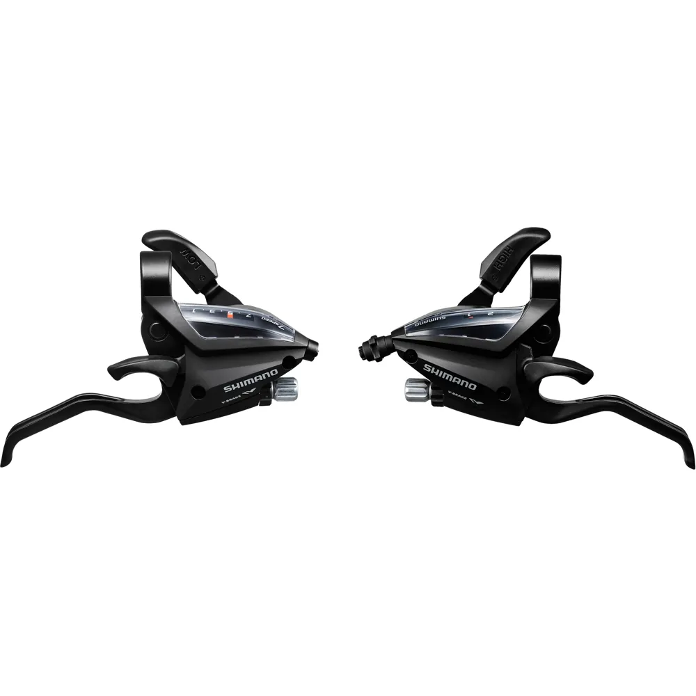 uPRISE Bikes Shimano ST-EF500 EZ Fire Plus STI Set 2-Finger Lever - 2 x 7-Speed | Price match, 365 day return s, 18-Month Warranty, Finance Available & Free UK Delivery