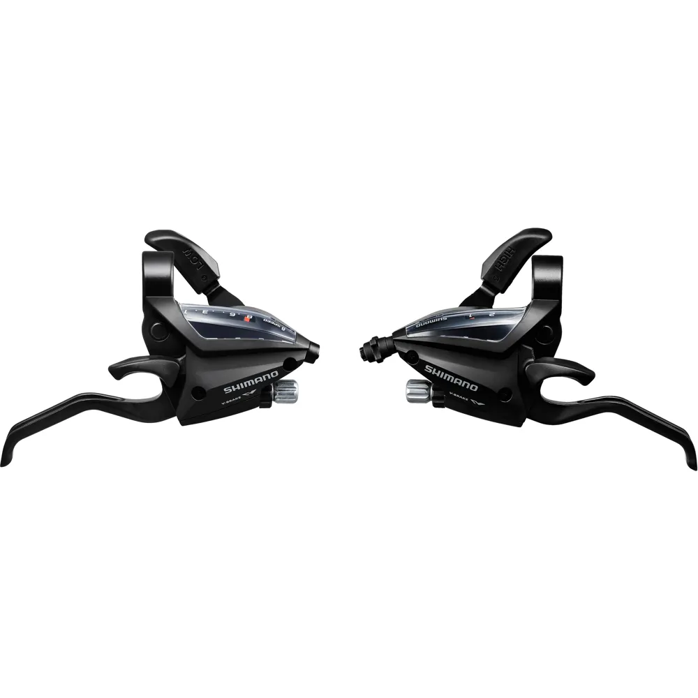uPRISE Bikes Shimano ST-EF500 EZ Fire Plus STI Set 2-Finger Lever - 2 x 8-Speed | Price match, 365 day return s, 18-Month Warranty, Finance Available & Free UK Delivery
