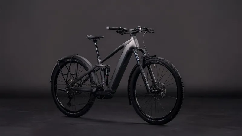 Cube Stereo Hybrid ONE22 Race 800wh FE 2026 Electric MTB - Slapgrey/Chrome-1