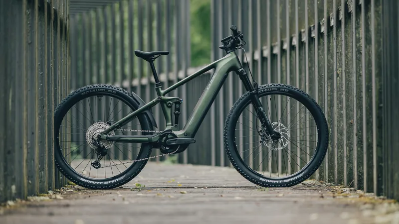 Cube Stereo Hybrid ONE22 SLX 800wh 2026 Electric MTB - Stellar/Green-7