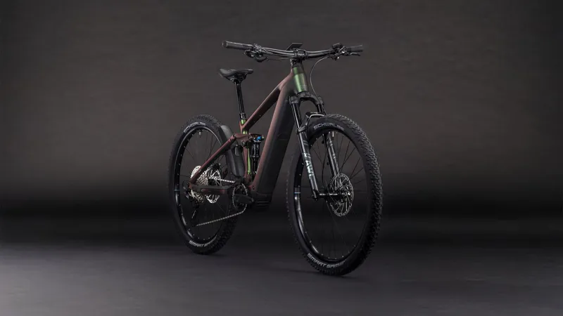 Cube Stereo Hybrid ONE22 SLX 800wh 2026 Electric MTB - Stellar/Green-1