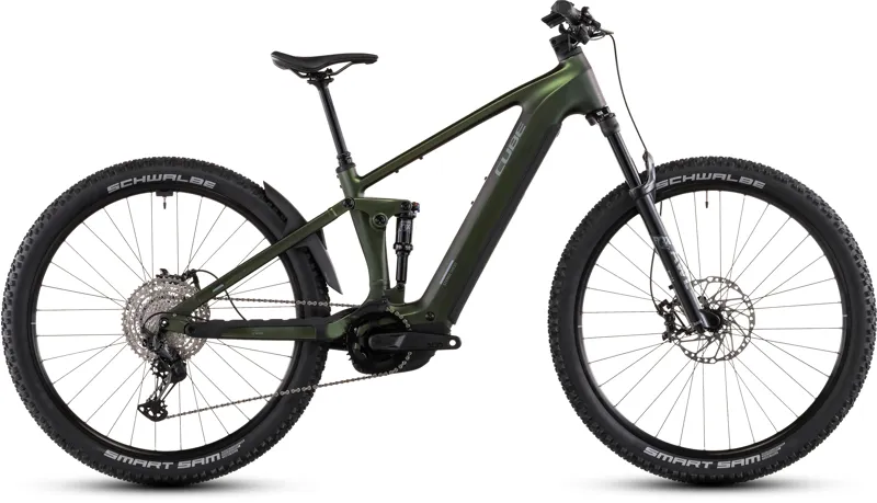 Cube Stereo Hybrid ONE22 SLX 800wh 2026 Electric MTB - Stellar/Green